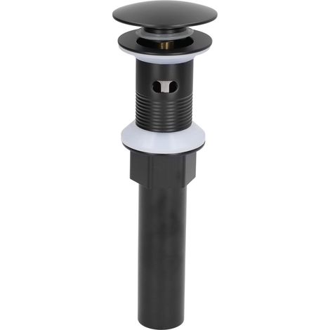 Abtropfkorb mit Überlauf – Korpus aus Kupfer + Edelstahl 304 – Kupferkorb – mit Überlauf – Spüle – schwarz – Bad- und Küchenaccessoire