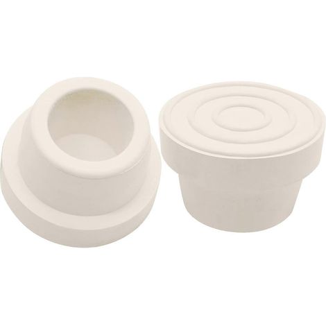 Lot de 2 butoirs en caoutchouc pour échelle de piscine, bouchons pour échelles de piscine enterrées, compatibles avec les piscines de 1,9 pouce (2 bouchons intérieurs) (1/5)