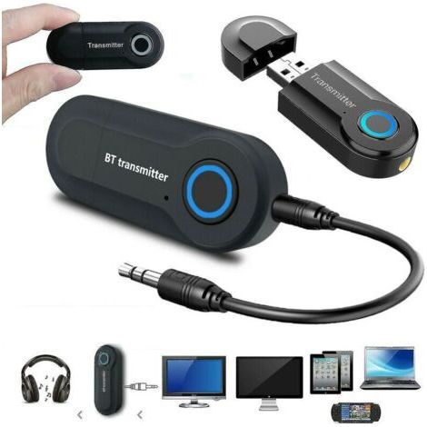 Kabelloser Bluetooth-Transmitter für Fernseher, Telefon, PC, Audio- und Musikadapter