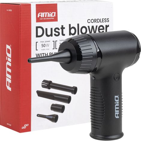 Soplador de polvo inalámbrico de 50 W (batería) amio-04890 (1/5)