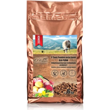 Croquettes pour chiens O'Canis Premium à l'agneau, au millet et aux pommes de terre 6 kg