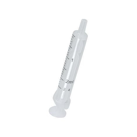 Siringa in plastica usa e getta 2 ml (100 unitМК)