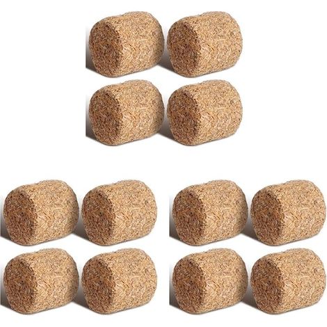 Foin Miniature Décoratif Botte De Deco Rustique pour Diorama Ferme Maison Poupée Jardin Contes Table Halloween Accessoire (1/5)