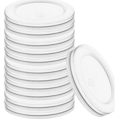 Tapa para tarro de yogur 6,8 cm 12 uds.