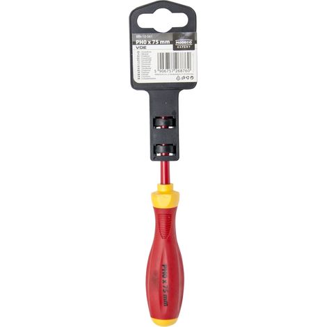 Tournevis modeco ph0x75mm isolé 1000V ergonomique (1/5)