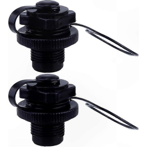 Set mit 2 Ersatzventilen für Schlauchboote und Luftmatratzen, robuste Luftstopfen, Aufblaszubehör, universelle Ersatzteile. (1/5)