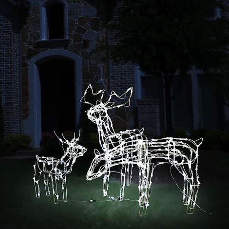 Cordon lumineux de Noël 3 pcs-Décoration de Fête pour Noël Rennes 229 LED 603100 (1/5)