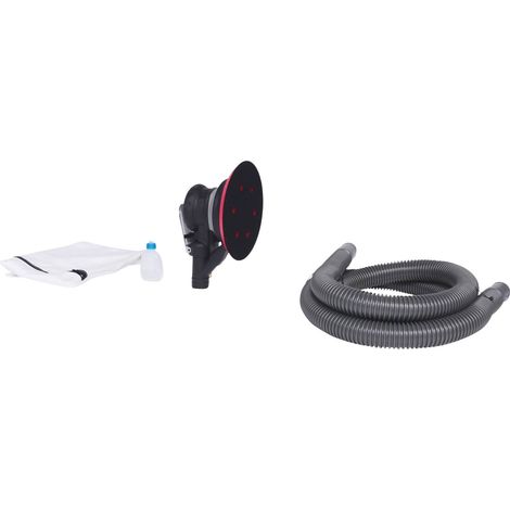Kstools – Meuleuse excentrée pneumatique 150mm – Aspiration intégrée – 6 trous pour efficacité – Pour ponçage précis bois dur