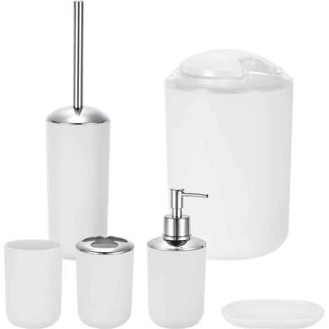 Accessoires de salle de bain : gobelet pour bain de bouche, ensemble de salle de bain, articles de toilette, fournitures de salle de bain d'hôtel, poubelle, 1 pièce.
