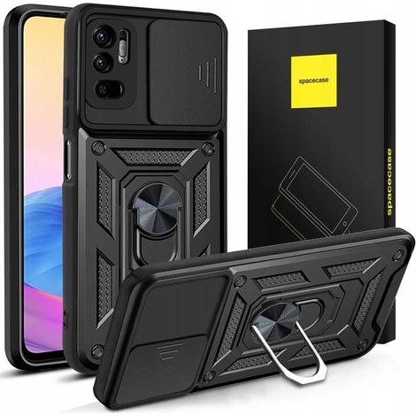 Étui Spacecase Camring pour Redmi Note 10 5G/Poco M3 Pro noir (1/5)