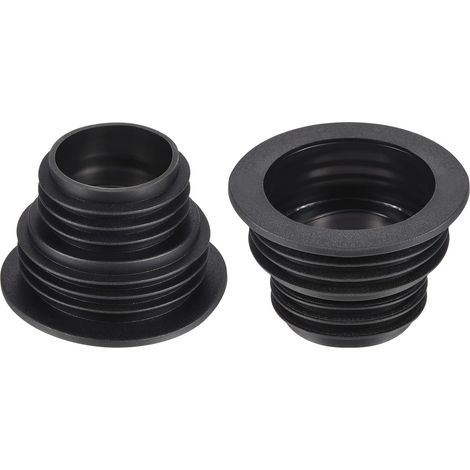 Sourcing map Lot de 2 joints d'étanchéité pour tuyau d'évacuation, bouchon en silicone, joint (1/5)