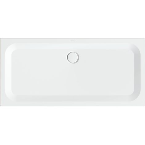 Plato de ducha rectangular BetteUltra con soporte mínimo de