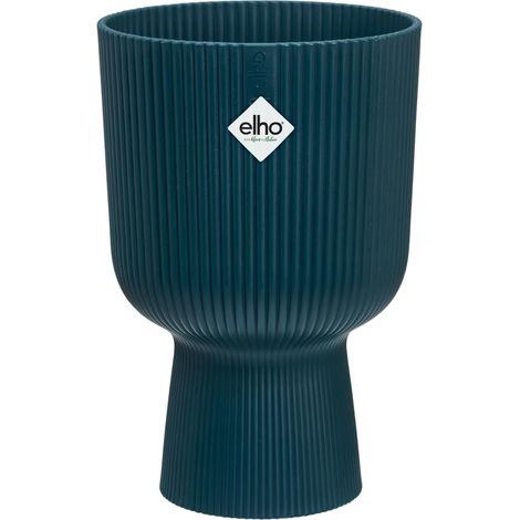 Elho Vibes Fold Coupe 14cm Pot de Fleurs - Bleu Foncé (1/5)