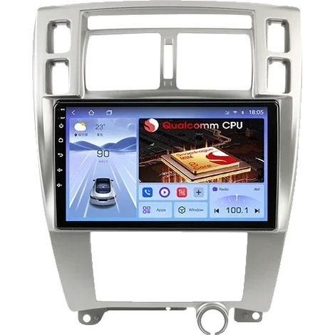 Lecteur multimédia de voiture, écran tactile, connectivité sans fil, compatible avec Hyundai Tucson 2004-2009 Android, G20-D-Camera (1/2)