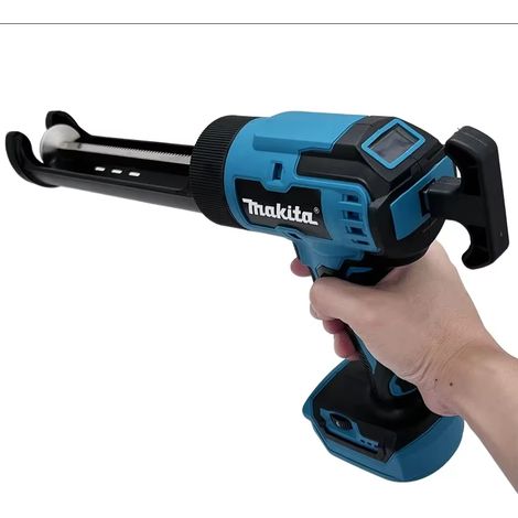 Makita Pistolet à colle rechargeable sans fil, outil professionnel pour application silicone et travaux d’étanchéité (1/5)