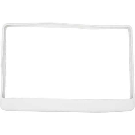 Garniture de couverture d'écran de Navigation, Protection solide, ajustement parfait, cadre de commande Central de remplacement pour Tesla modèle 3 Y blanc. (1/5)