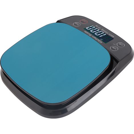 Wasserdichte Küchenwaage, 10 kg, 1 g, hohe Genauigkeit, digitale Anzeige, kleine elektronische Lebensmittelwaage mit Tara-Funktion (1/5)