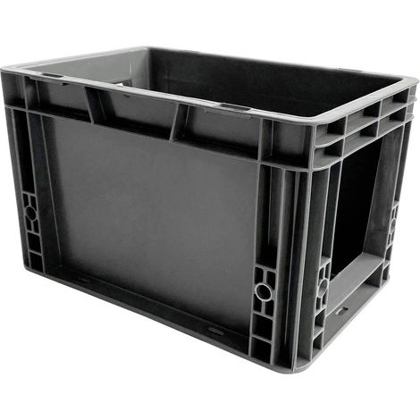 VISO SPK 3220 AV Cassetta impilabile da magazzino (L x A x P) 200 x 200 x 300 mm Grigio 1 pz. (1/3)