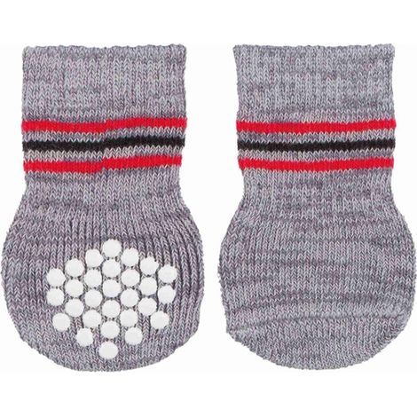 Calcetines Trixie Gris S/M Perro