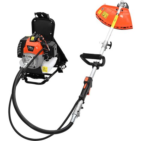Débroussailleuse sac à dos conception orange 52 cc 1,45 kW