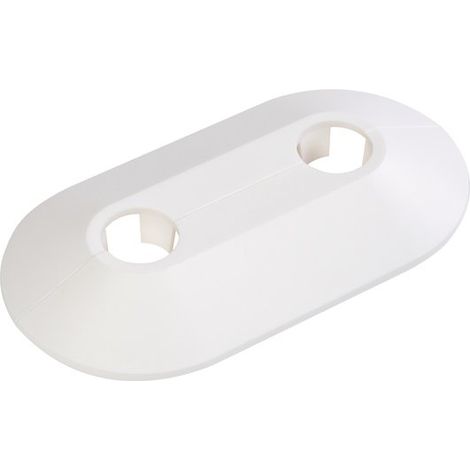Flamco – Rosace RVD 16/50 – Diamètre extérieur 50mm – Diamètre intérieur 16mm – Acier inoxydable – Pour fixation murale