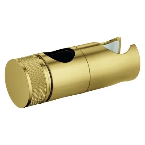 GROHE Elemento scorrevole 48424 per aste doccia Rainshower SmartActive, cursore con supporto orientabile per la regolazione in altezza della doccetta, cool sunrise spazzolato, 48424GN0