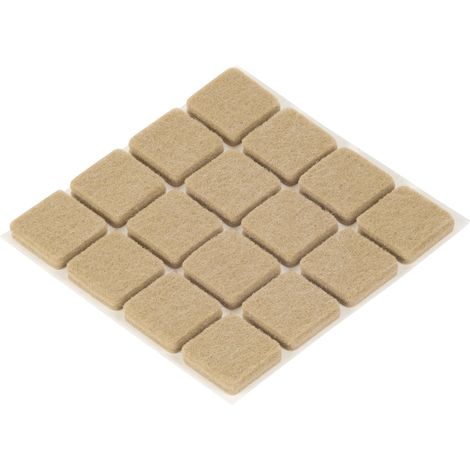 Suki Parkettgleiter BIGDUO, selbstklebend, 20 x 20 x 5 mm, beige K16