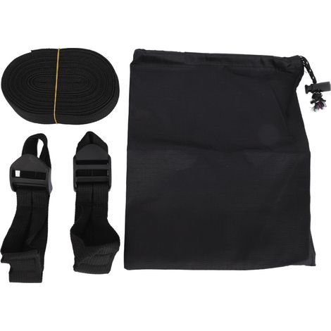 Windproof Tent Pole Fixing Loop, Secure Attachment, Lightweight Awning Fixing Strap with Storage Bag for Outdoor Camping (1/5)