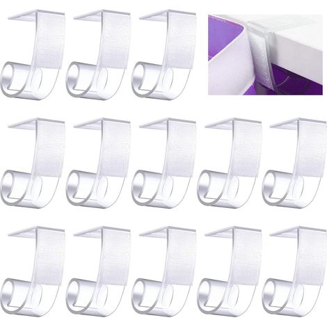 CCYKXA Set of 30 snail-shaped table skirting clips for tables 3 to 5 cm thick with hook and loop for meetings, parties, indoor and outdoor events (1/5)