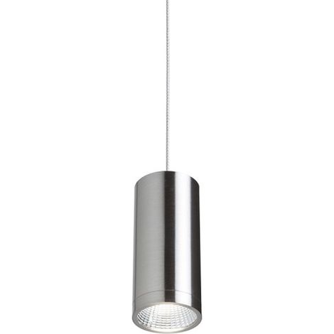 Faretto Lampadario BOGARD a sospensione nichel opaco 230V LED 5W 40° 3000K