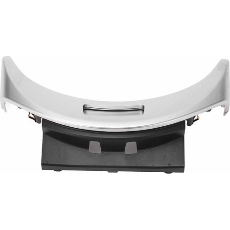 Cornice per pulsante di sblocco del bracciolo, argento, resistente all'usura, ricambio A2056803407 per Mercedes-Benz C400 C300 (1/5)