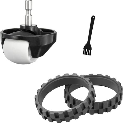 Pneu + Roue Avant Roomba – 500-900, e, i, S, Caoutchouc Rechange (1/5)