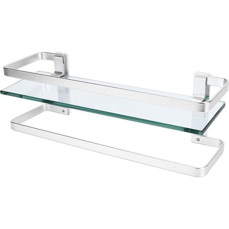 Étagère de Salle de Bain, Organisateur Mural de Salle de Bain Durable à Utiliser Forte capacité de Charge pour la Cuisine pour la Salle de Bain pour la Chambre (1/5)