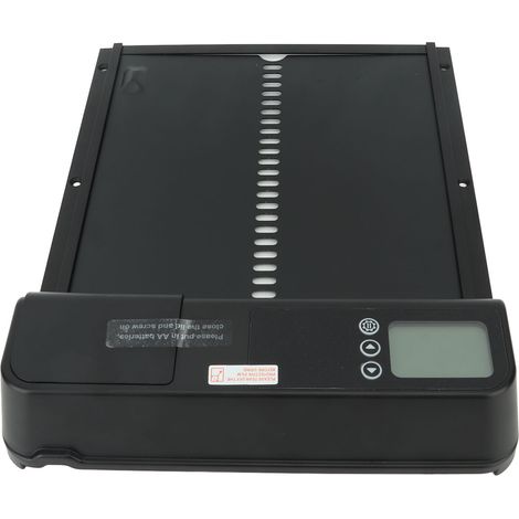 Automatische Hühnerstalltür mit Zeitschaltuhr, aus Aluminiumlegierung, wasserdicht (IP45), LED-Anzeige, batteriebetrieben. Automatischer Hühnerstalltüröffner. (1/5)