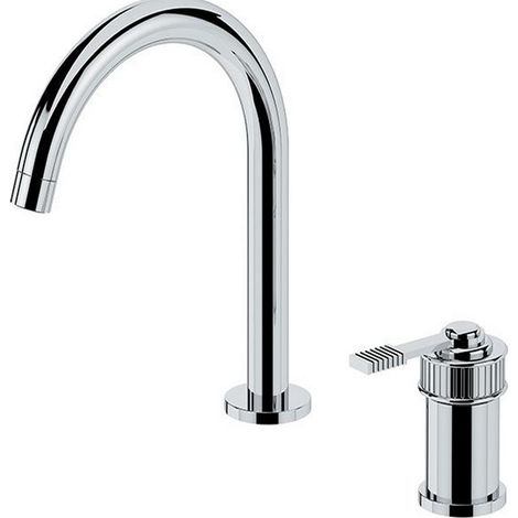 Miscelatore monocomando per lavabo a due fori senza scarico - serie Atelier (1/2)