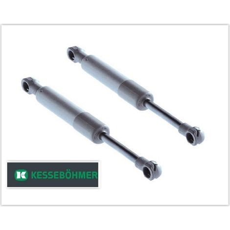 Verins à gaz pour porte relevable 250N – Lot de 2 – Entraxe de fixation 195mm – 250X2 (1/3)