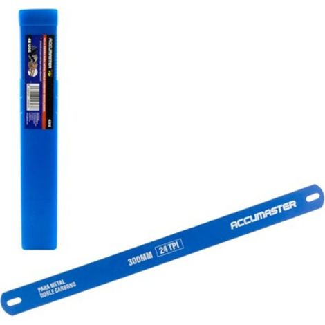 Lames de scie à métaux double carbone 300 mm/24 TPI - Lot de 12 (1/5)