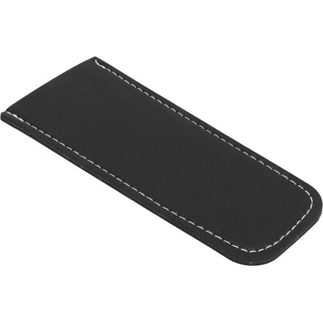 Hitzebeständige Pfannenhülle aus PU-Leder, Küchenaccessoire für Gusseisenpfannen, schwarz (1/5)