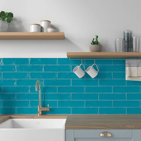 Premium Wandfliesen Serie Aston Ocean 7,5x30 cm (1/2)