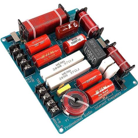Filtre de fréquence 3 voies 350 W pour haut-parleurs de scène KTV, aigus et médiums. (1/5)