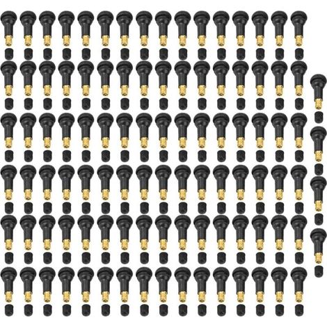 Online Store 100 pièces de rechange universel pour moto de voiture Snap dans la tige de valve de pneu de pneu (TR413) (1/4)