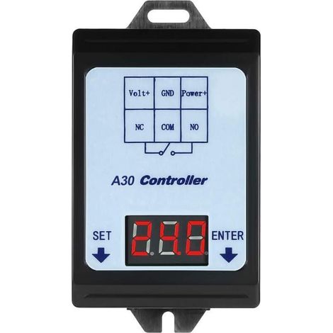 Module de Surveillance de Tension, Carte Contrôleur de Relais de Retard A30-U1 DC 0-99.9V pour la Détection de Tension de Contrôle de Sous-tension de Surtension (1/4)