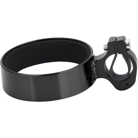 Porte-gourde vélo en alliage d'aluminium pour bouteille d'eau ou tasse à café, accessoire cyclisme noir (1/5)