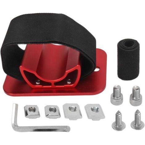 Support de roue arrière de vélo de toit pour voiture Alliage d'aluminium résistant à l'usure Support de roue arrière de vélo de toit pour voiture Coupé Hatchback Rouge (1/5)