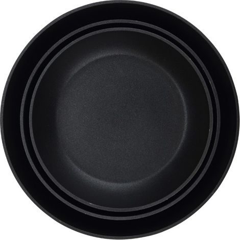 SET DI 3 PADELLE IN ALLUMINIO D.18-20-24CM (1/2)