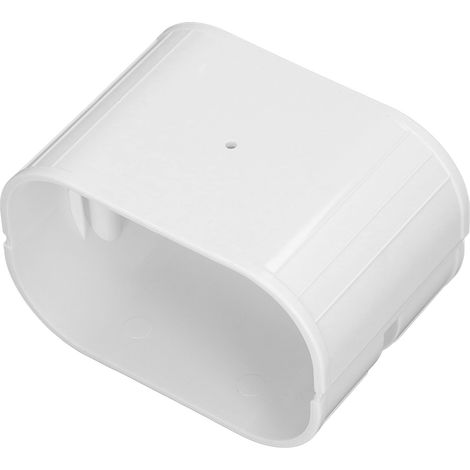 Raccord droit pour tuyau de climatisation 434, rainure décorative pour tuyau en cuivre (unité intérieure et extérieure), kit de cache-tuyau en PVC, accessoires pour tuyaux de climatisation (1/5)