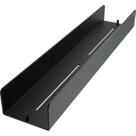 Nimco - Balda, longitud 50 cm, negro mate 2091-J-50-90 (1/3)