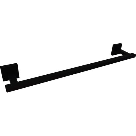 Porta salvietta 40 cm modello quadrato nero opaco Capannoli Nook NK140 MM Nero opaco - fissaggio a viti