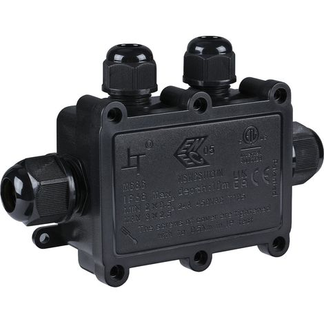 Caja De Conexión Impermeable En F M20 - 4P - IP68 -