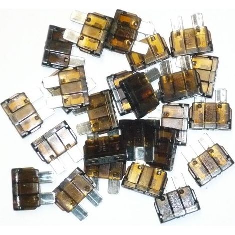 Fusibili inseribili da 7,5 ampere, confezione da 25 fusibili